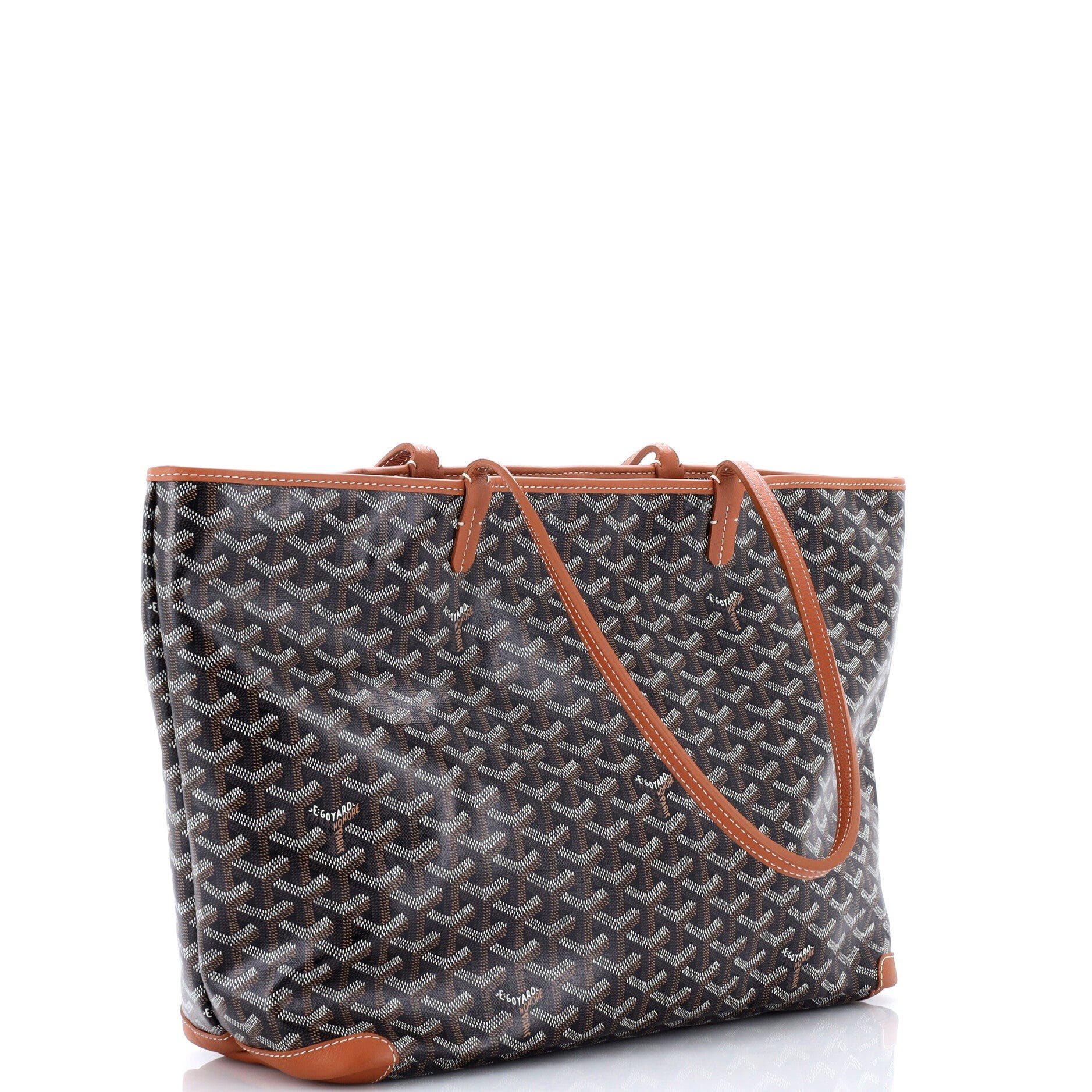 Artois Tote Coated Canvas MM, Alternate, color, Black