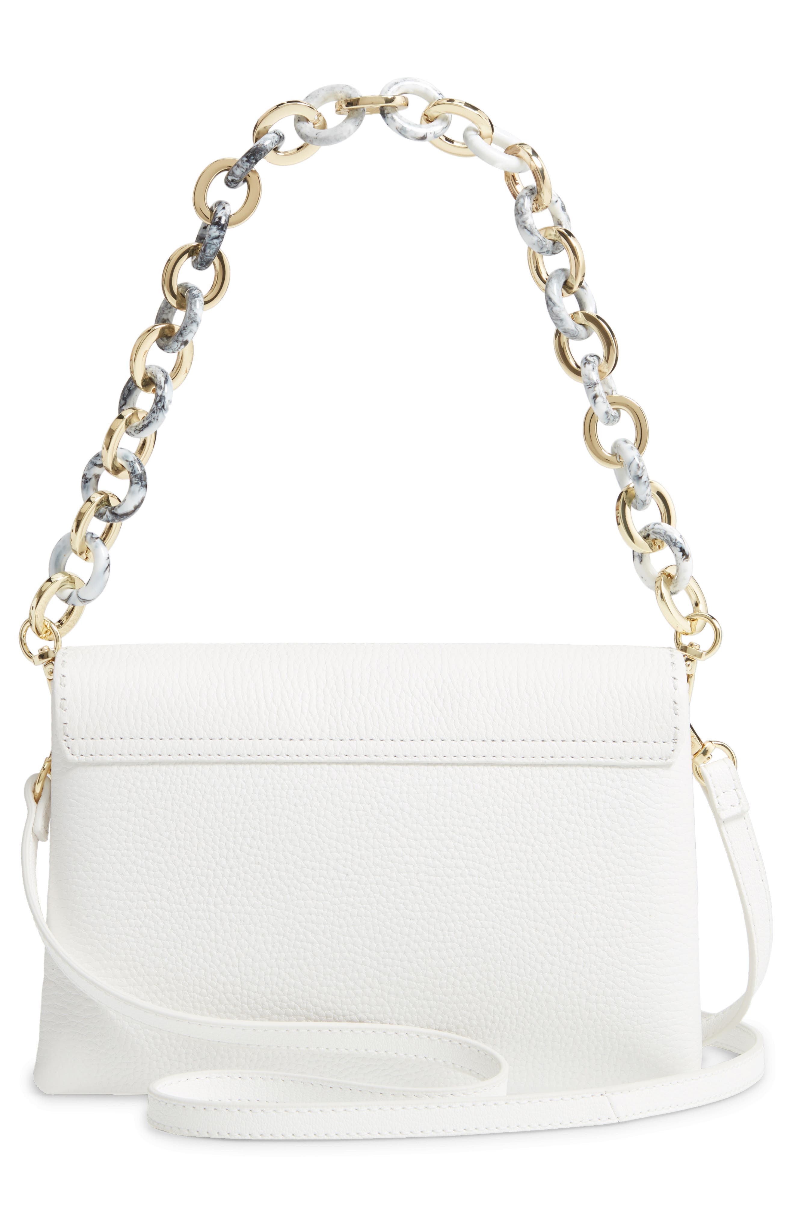 Arealia Leather Crossbody Bag, Alternate, color, IVORY