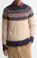 Barbour Tisbury Fair Isle Crewneck Sweater