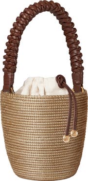Cesta Collective Woven Handle Lunchpail Basket Bag