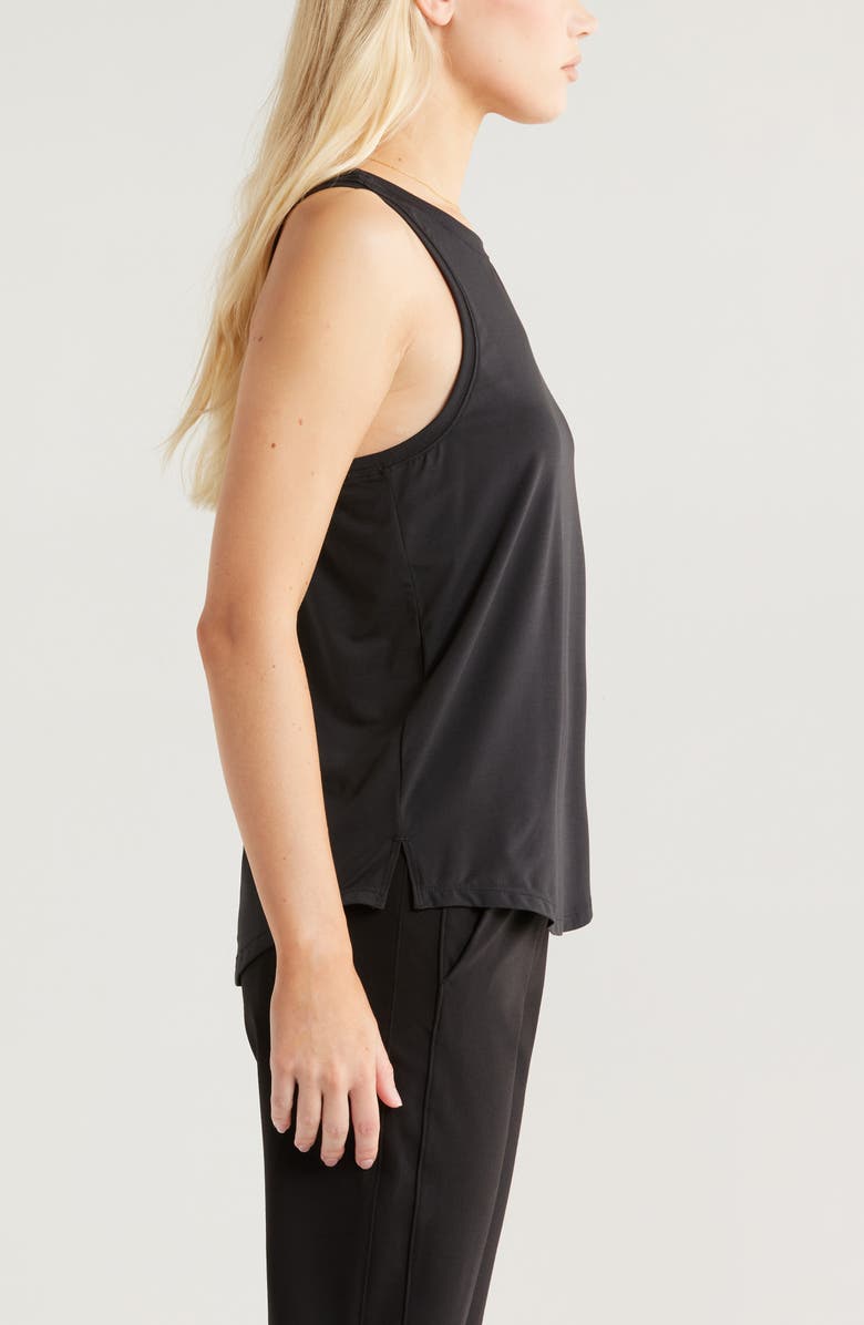 Zella Power Tank, Alternate, color, Black