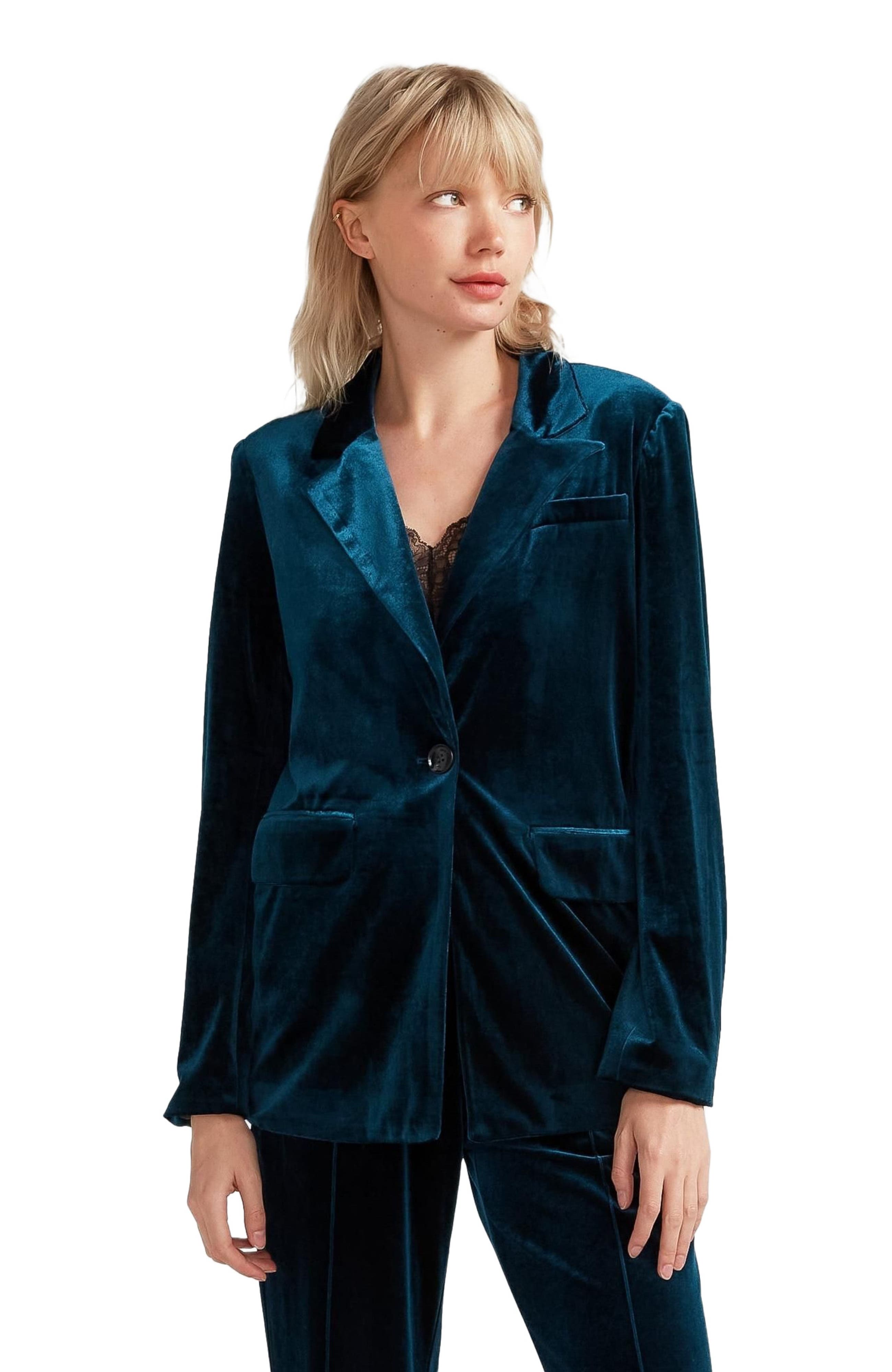 Eternity Velvet Blazer - image 3
