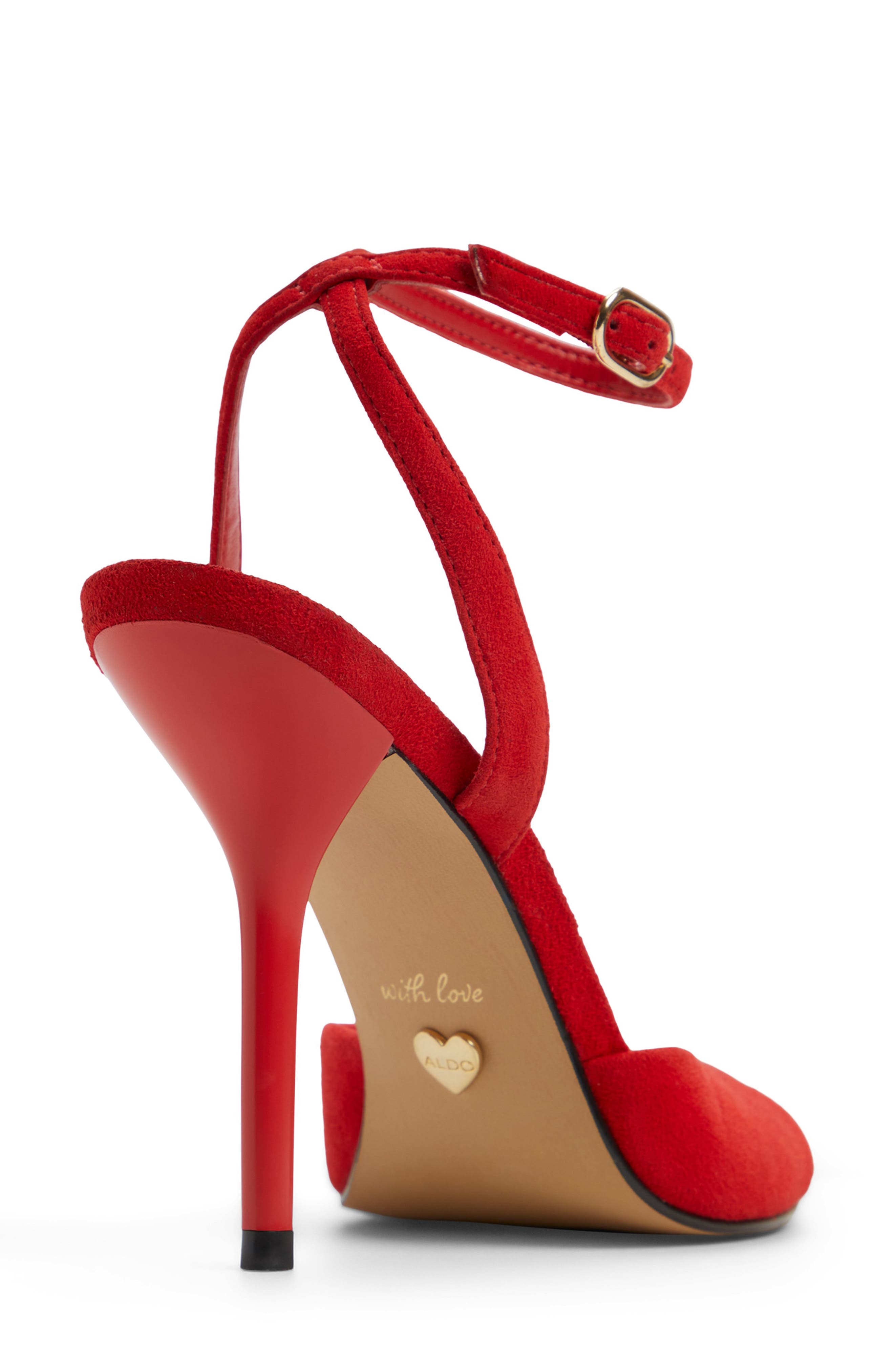 ALDO Forevermore Ankle Strap Sandal, Alternate, color, 