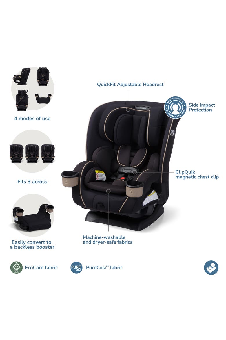 Kani 4-in-1 Convertible Car Seat, Alternate, color, CASPIAN CAVIAR