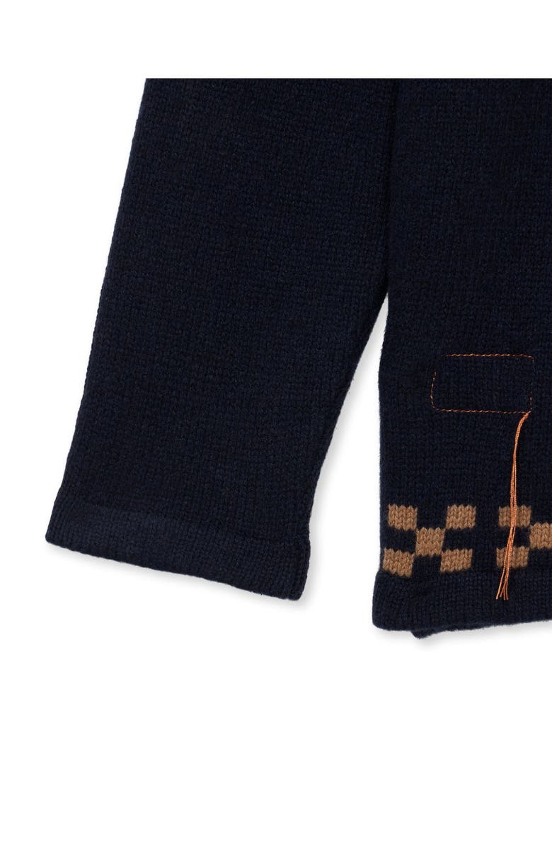 Fortela Faustop Cashmere Cardigan, Alternate, color, Blue