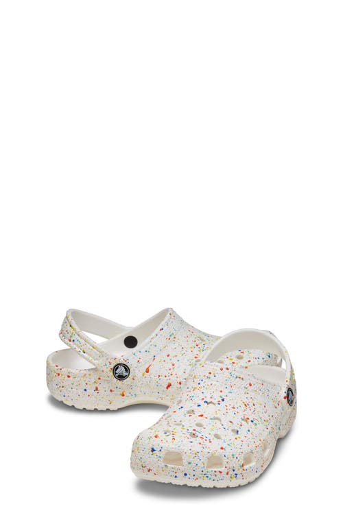 Shop Crocs Kids' Classic Paint Splatter Clog