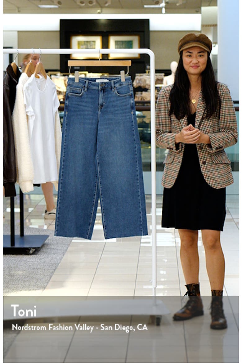 Clean Hem High Waist Wide Leg Jeans video