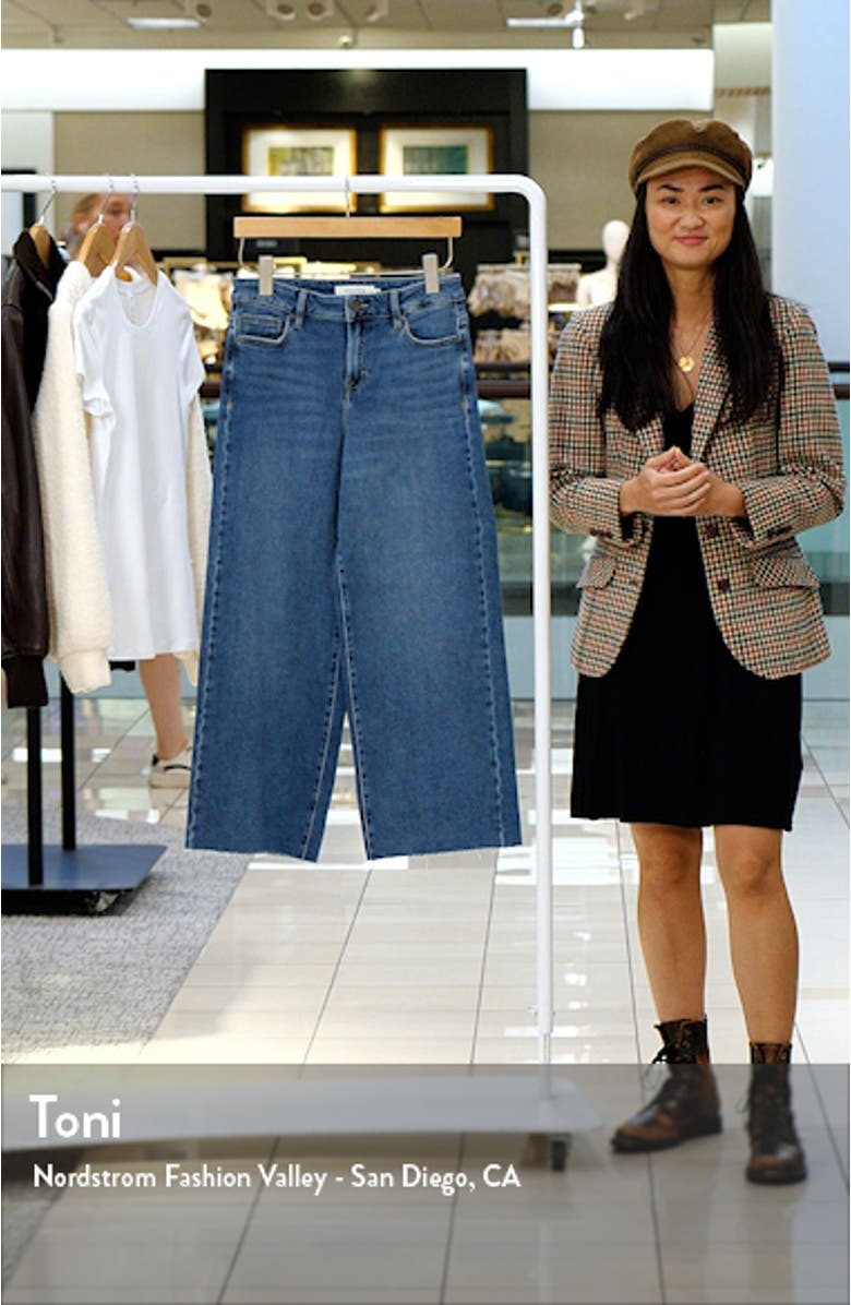 Clean Hem High Waist Wide Leg Jeans, sales video thumbnail