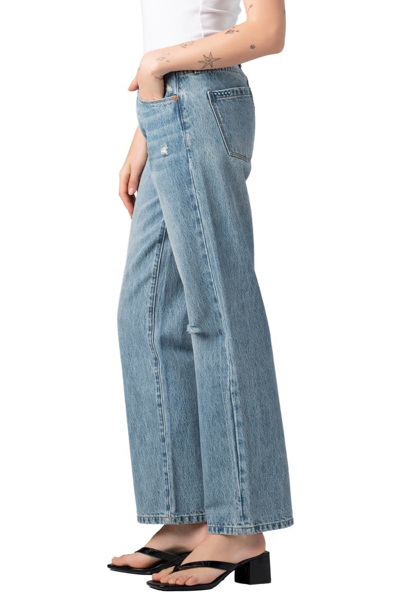 The Stanton Ripped Mid Rise Tapered Jeans, Alternate, color, FEELING ROSY