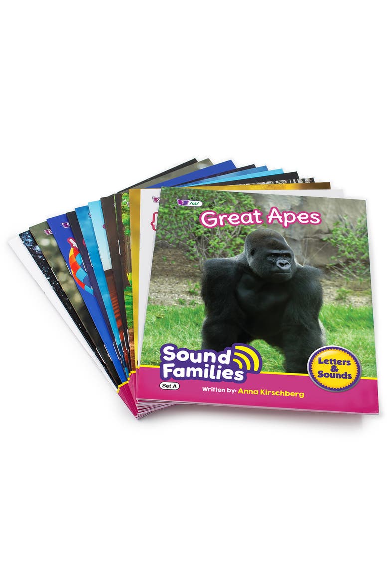 Decodable Readers Sound Families, Alternate, color, Multicolored