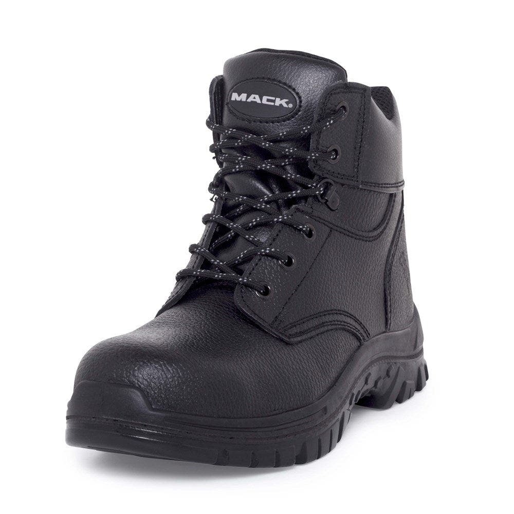 Mack Workwear USA Tradesman Steel Toe Work Boot, Alternate, color, Black