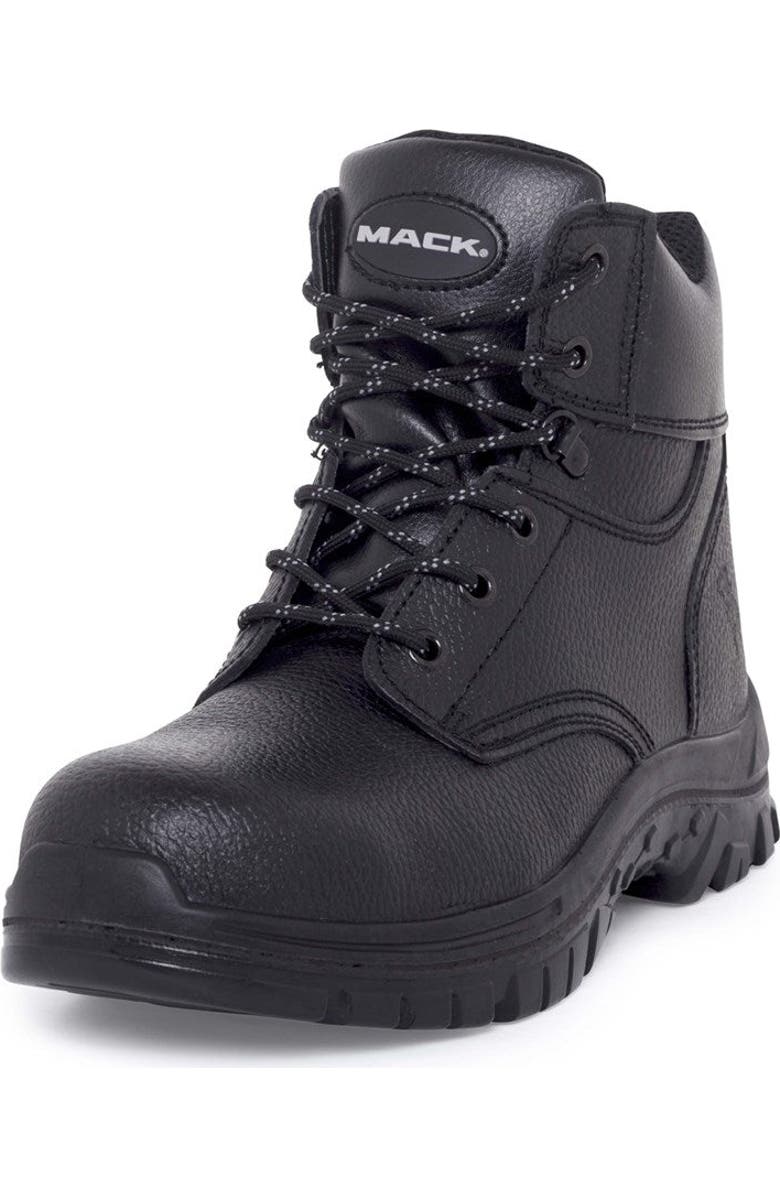 Mack Workwear USA Tradesman Steel Toe Work Boot, Alternate, color, Black