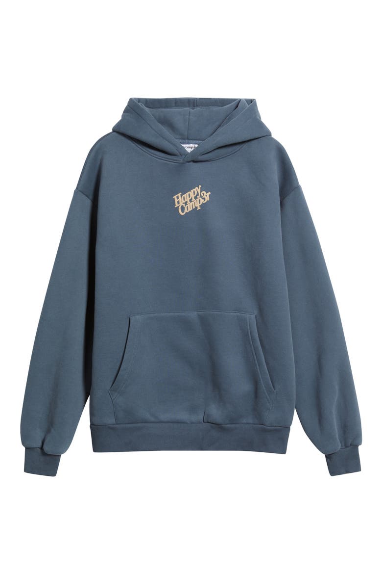 Puff Series Core Logo Cotton Blend Hoodie, Alternate, color, MIDNIGHT BLUE
