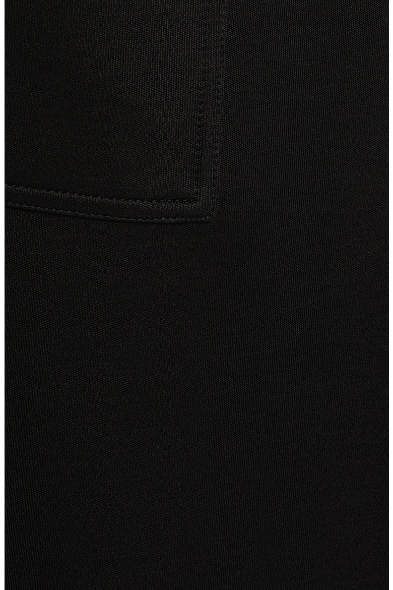 Luxury Stretch Jersey Sweatpants, Alternate, color, BLACK