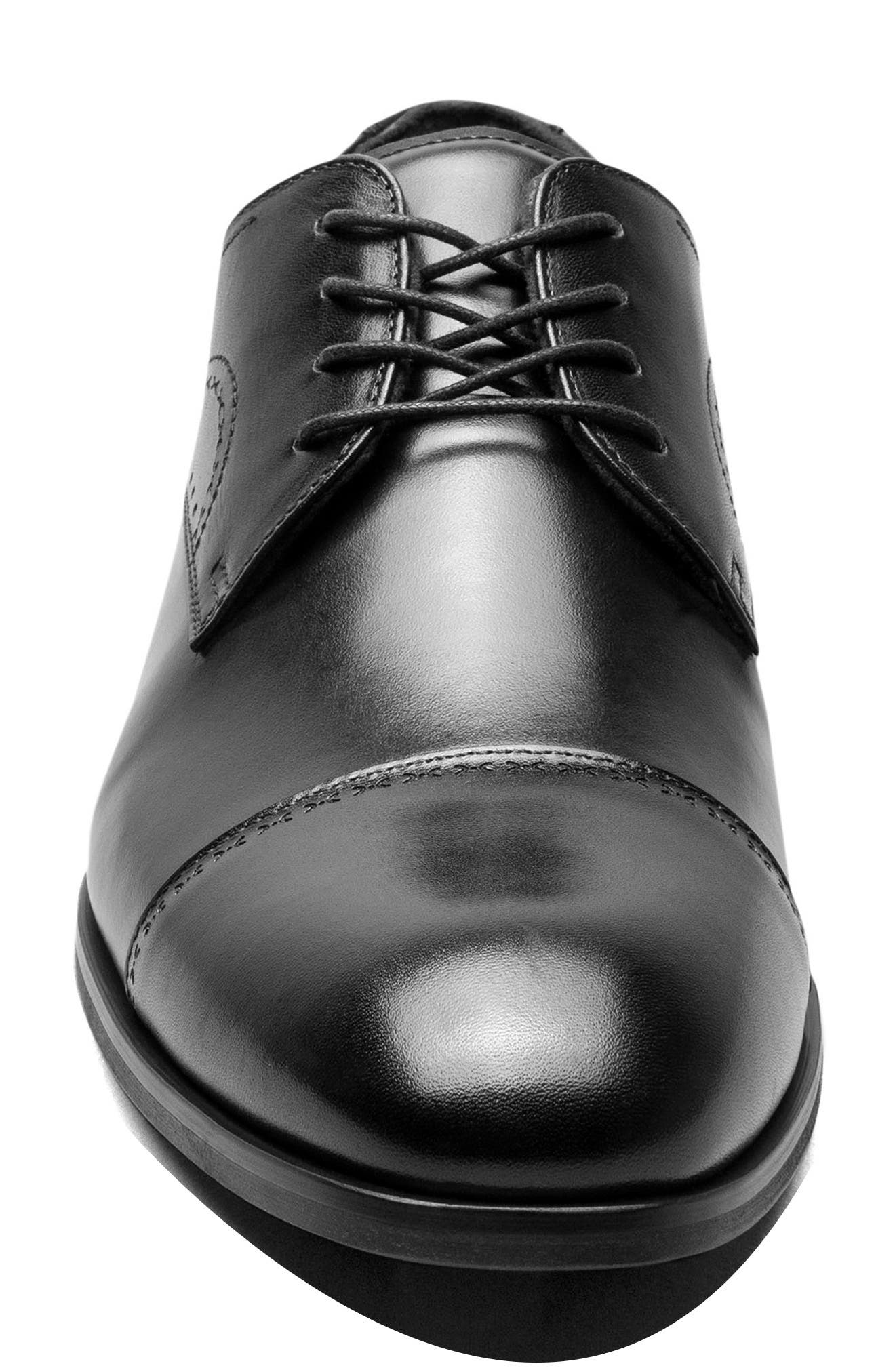 Stacy Adams Bryant Cap Toe Oxford, Alternate, color, Black
