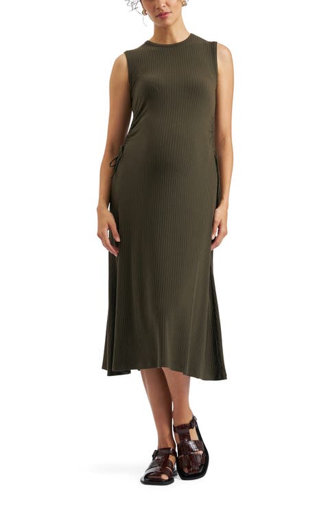 Carol Rib A-line Dress