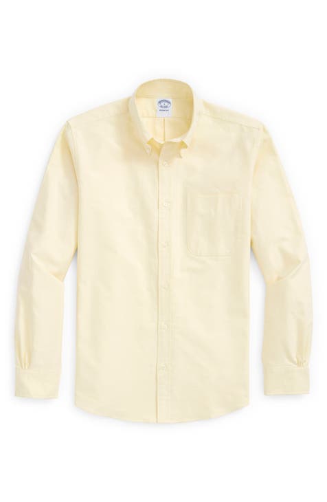 Men s Yellow Button Up Shirts Nordstrom