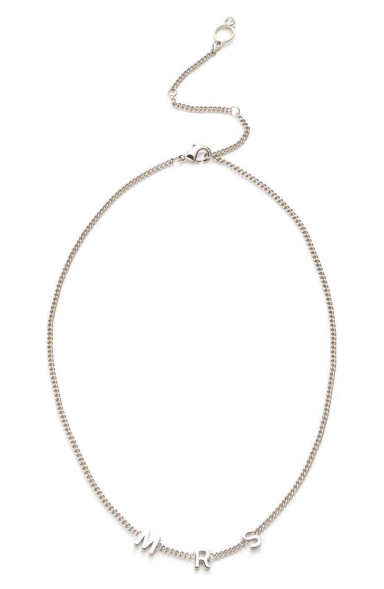 Kleinfeld Mrs Chain Necklace, Alternate, color, 