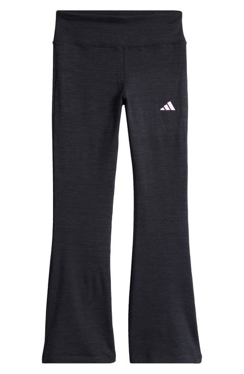 Kids' Mélange Flare Leg Leggings (Big Kid)