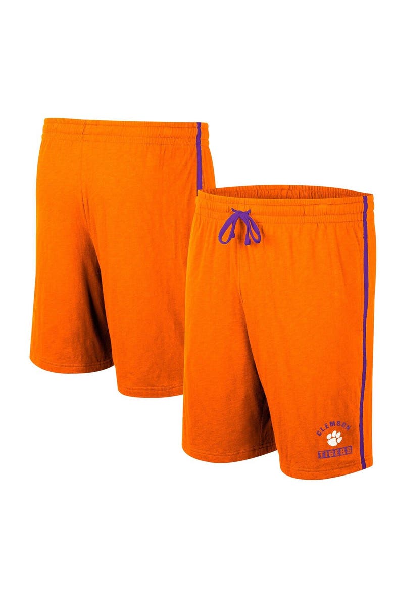 COLOSSEUM Men's Colosseum Orange Clemson Tigers Thunder Slub Shorts, Main, color, 