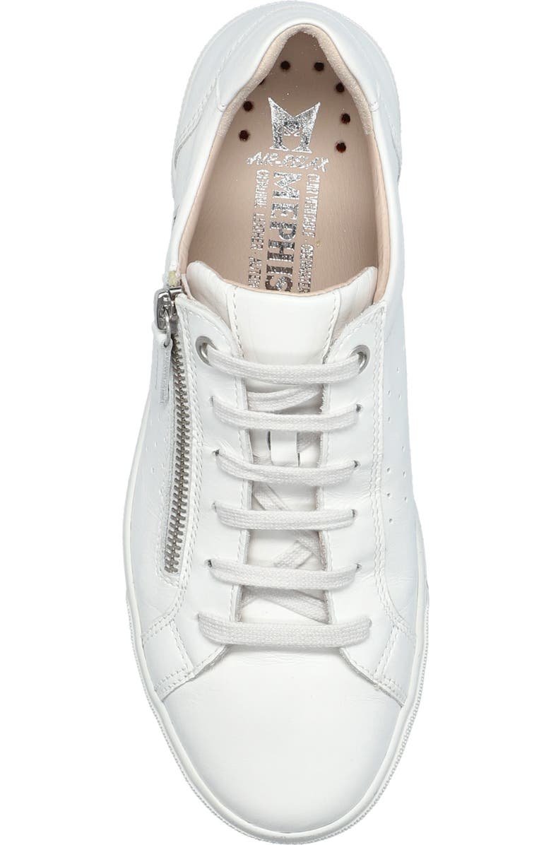 Mephisto Nikita Sneaker, Alternate, color, White Silk