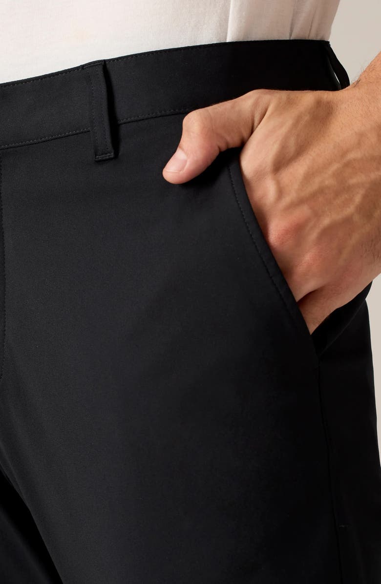 Rhone Commuter Classic Fit Pants, Alternate, color, Black