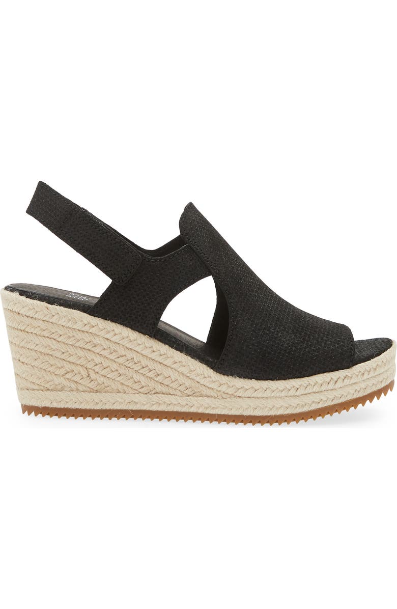 Eileen Fisher Wilda Slingback Espadrille Platform Wedge Sandal, Alternate, color,
