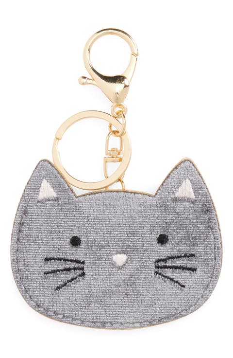Kids' Kitty Cat Key Ring Bag Charm