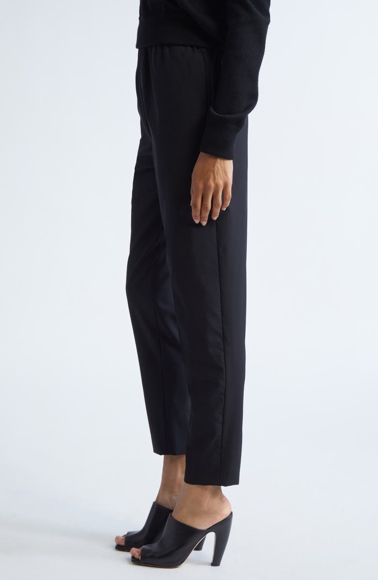 Bottega Veneta Wool Trousers, Alternate, color, 1000 Black