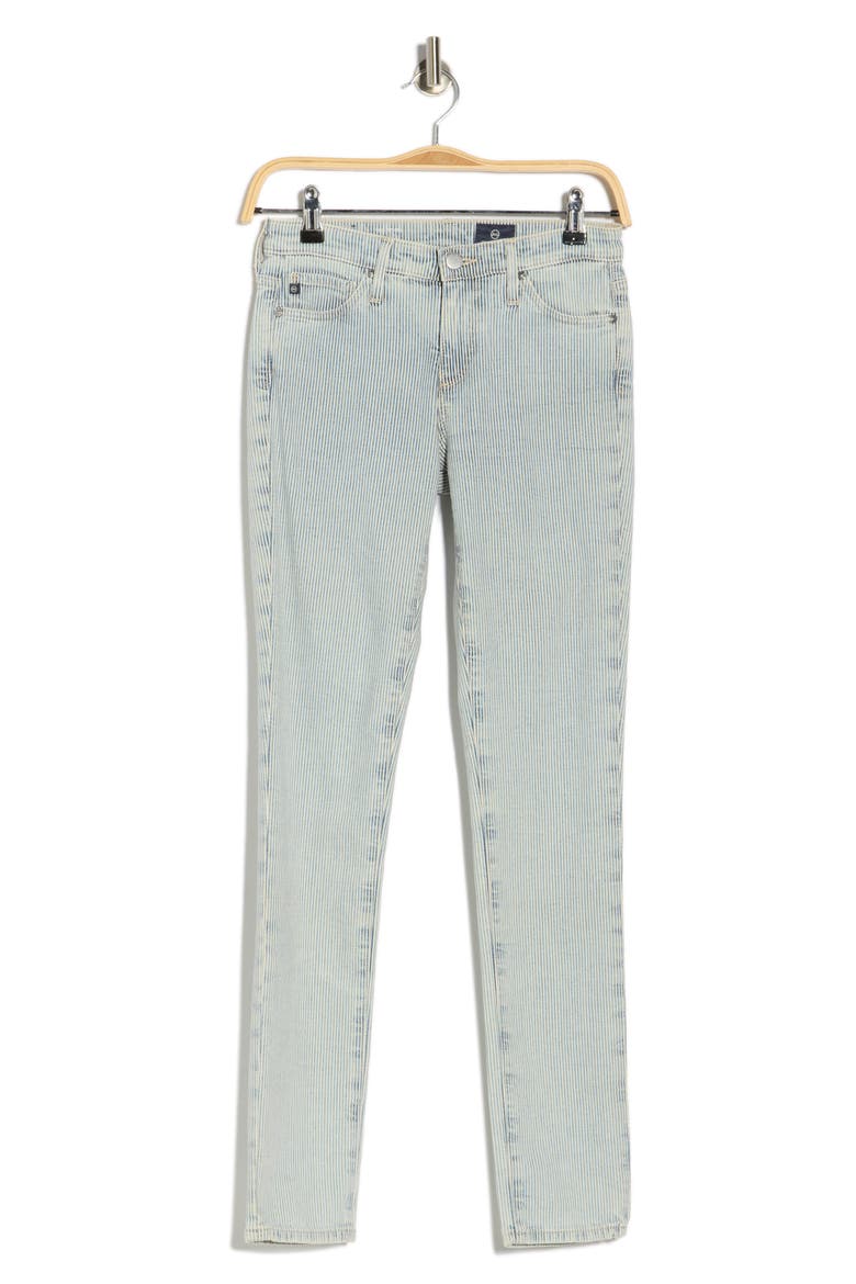 Prima Low Rise Cigarette Jeans, Alternate, color, SEA SALT