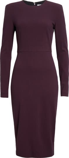 【美品】Victoria Victoria Beckham 長袖シャツ ウール Victoria Beckham Long Sleeve Wool Blend T-Shirt Dress