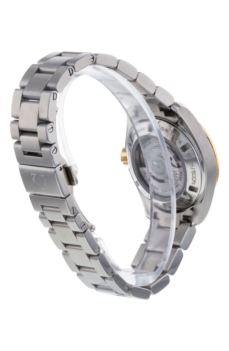 Watchfinder & Co. Omega Preowned 2019 Seamaster Aqua Terra 150M Automatic Bracelet Watch, Alternate, color, 