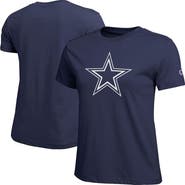 Champion Women's Champion Navy Dallas Cowboys Logo T-Shirt