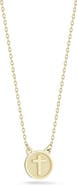 Ember Fine Jewelry 14K Gold Cross Pendant Necklace
