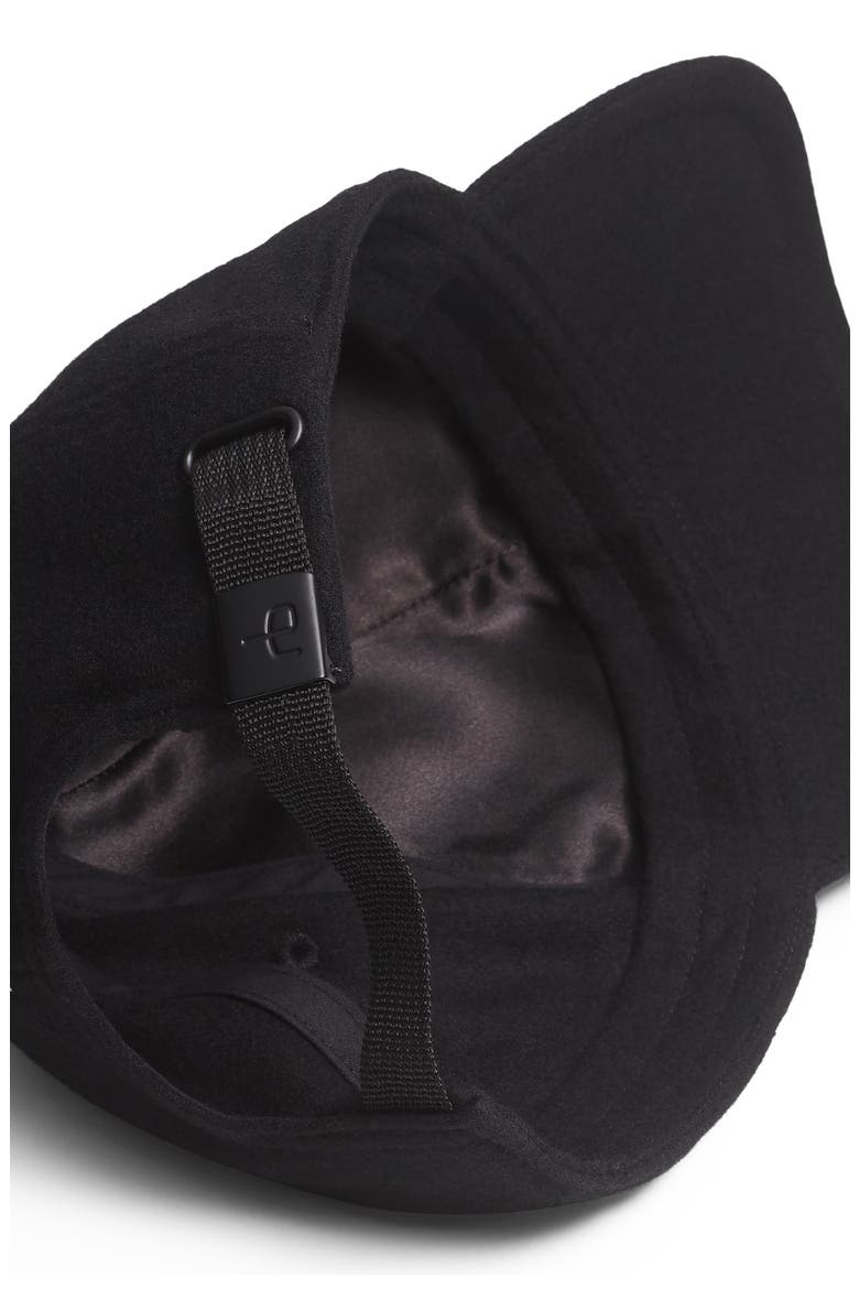 Miles Wool Blend Baseball Cap, Alternate, color, BLACK WOOL