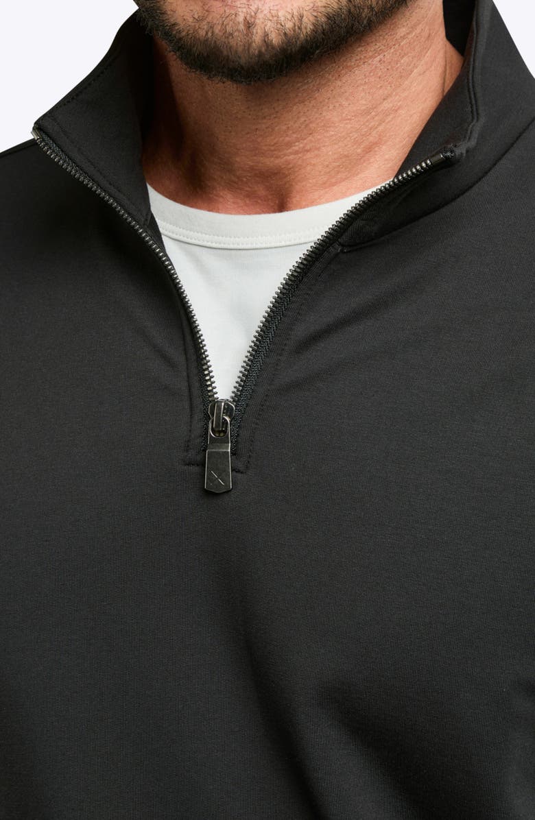Cuts Hyperloop Quarter Zip, Alternate, color, Black