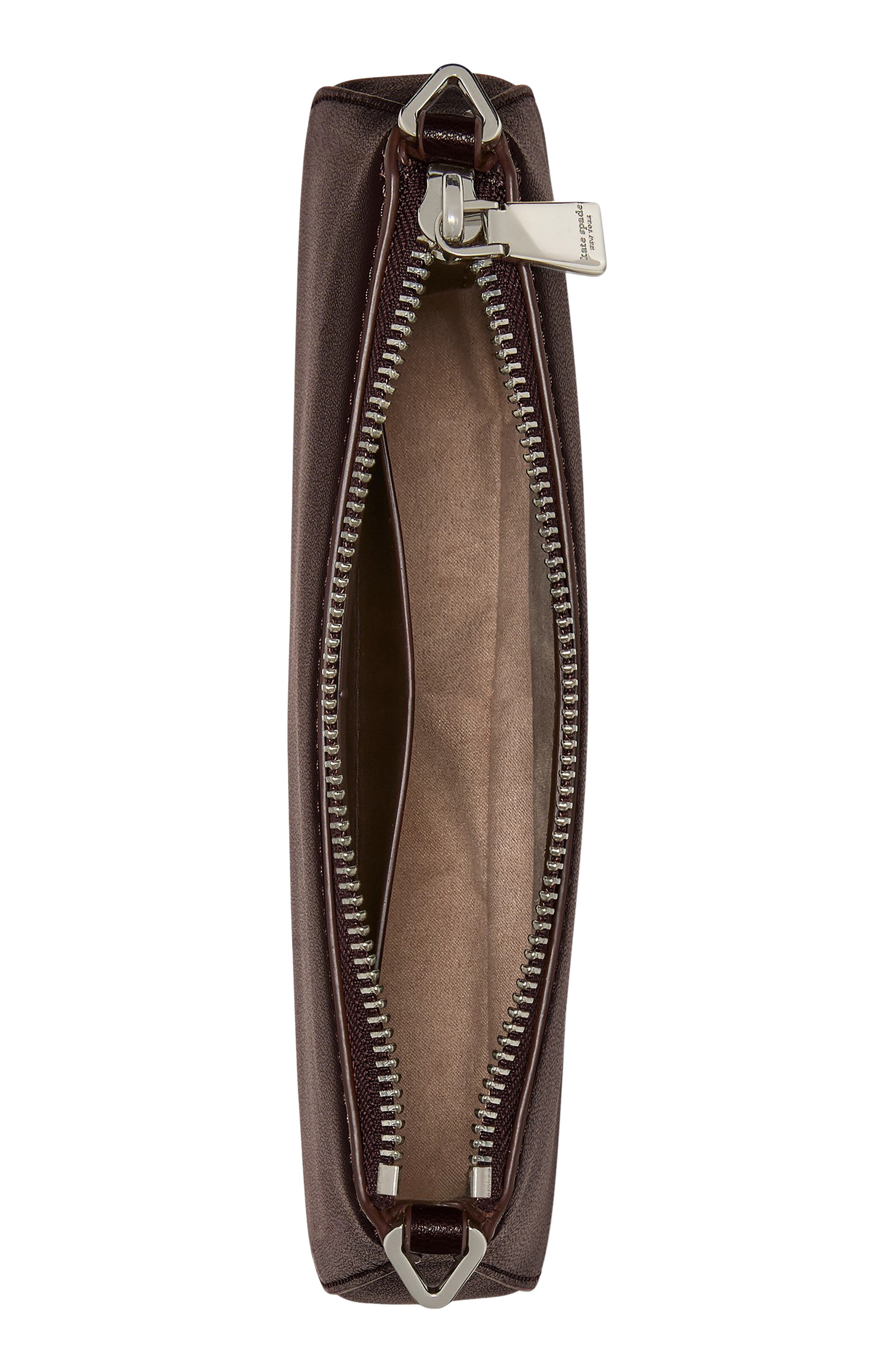 Kate Spade New York grace fine grain leather shoulder bag, Alternate, color, 