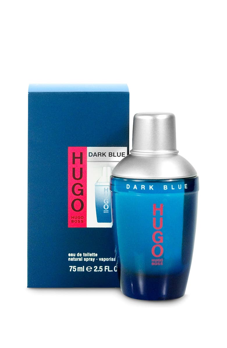 HUGO Men's Hugo Dark Blue Eau de Toilette Spray - 2.5 fl. oz., Main, color, 
