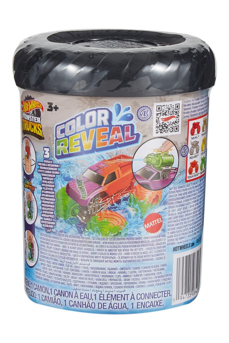 Hot Wheels® Color Reveal Monster Truck Toy, Main, color, MULTI