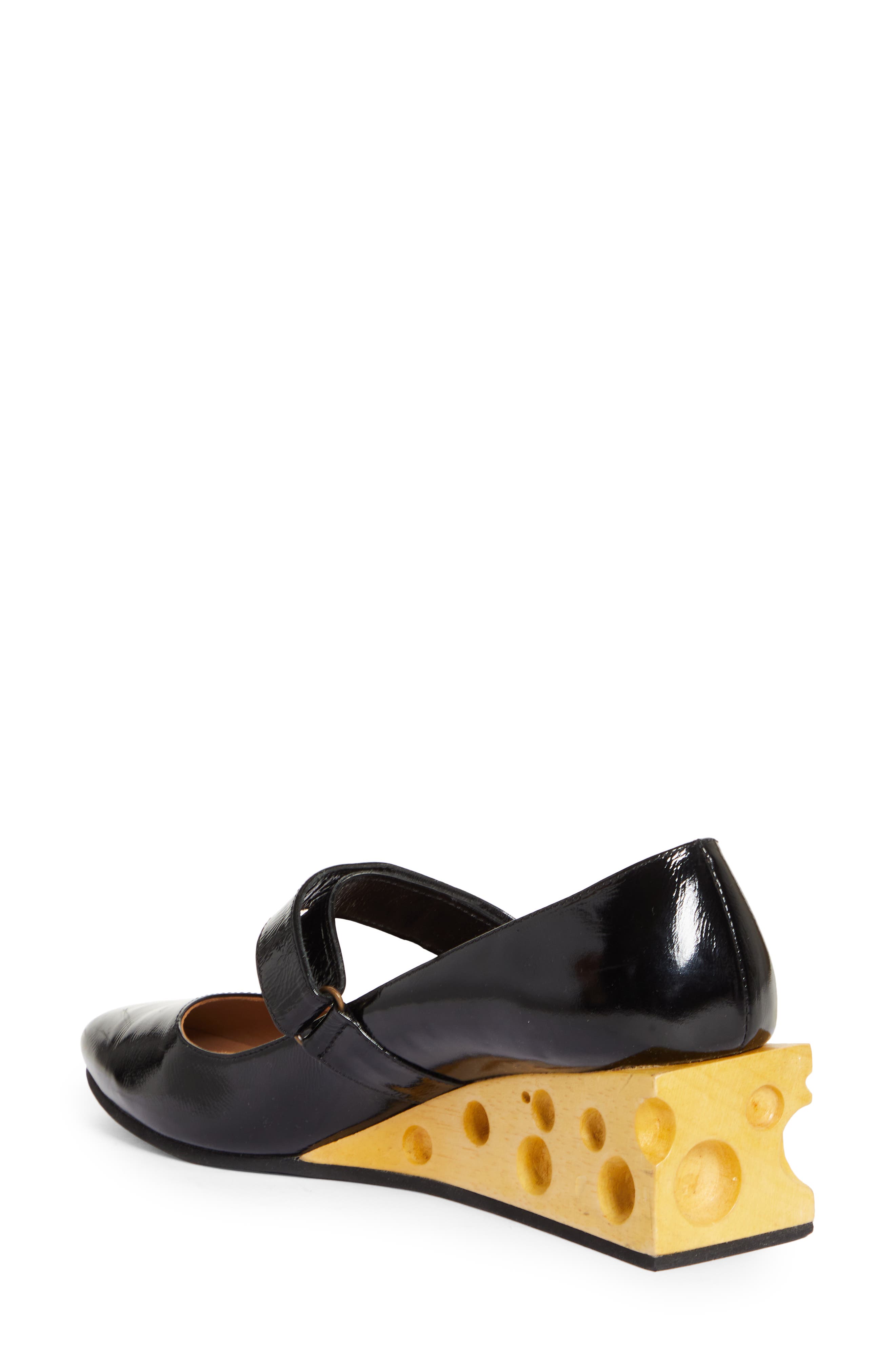 Puppets and Puppets Swiss Mary Jane Wedge, Alternate, color, 