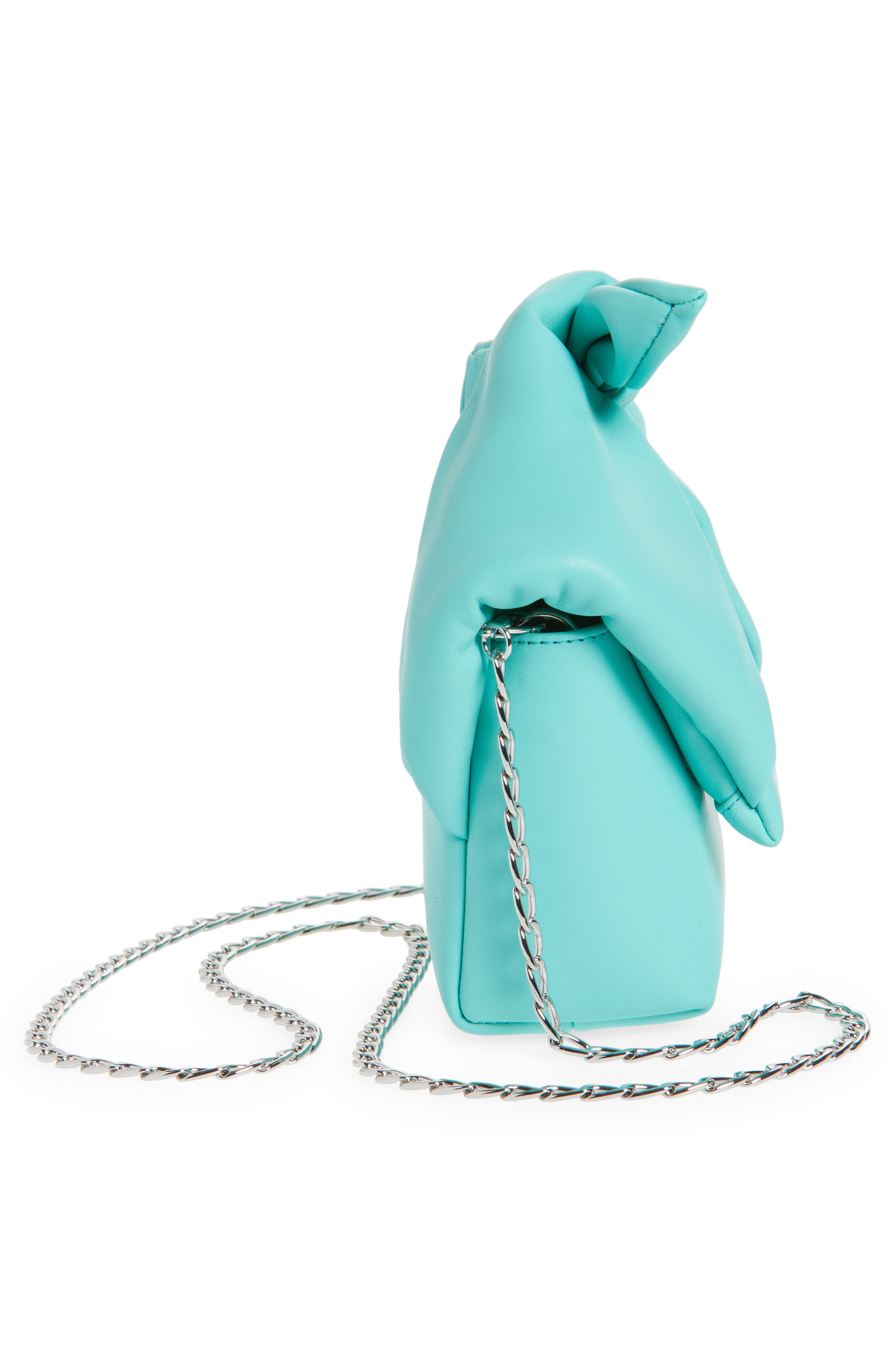 JW Anderson Small Twister Leather Crossbody Bag, Alternate, color, 