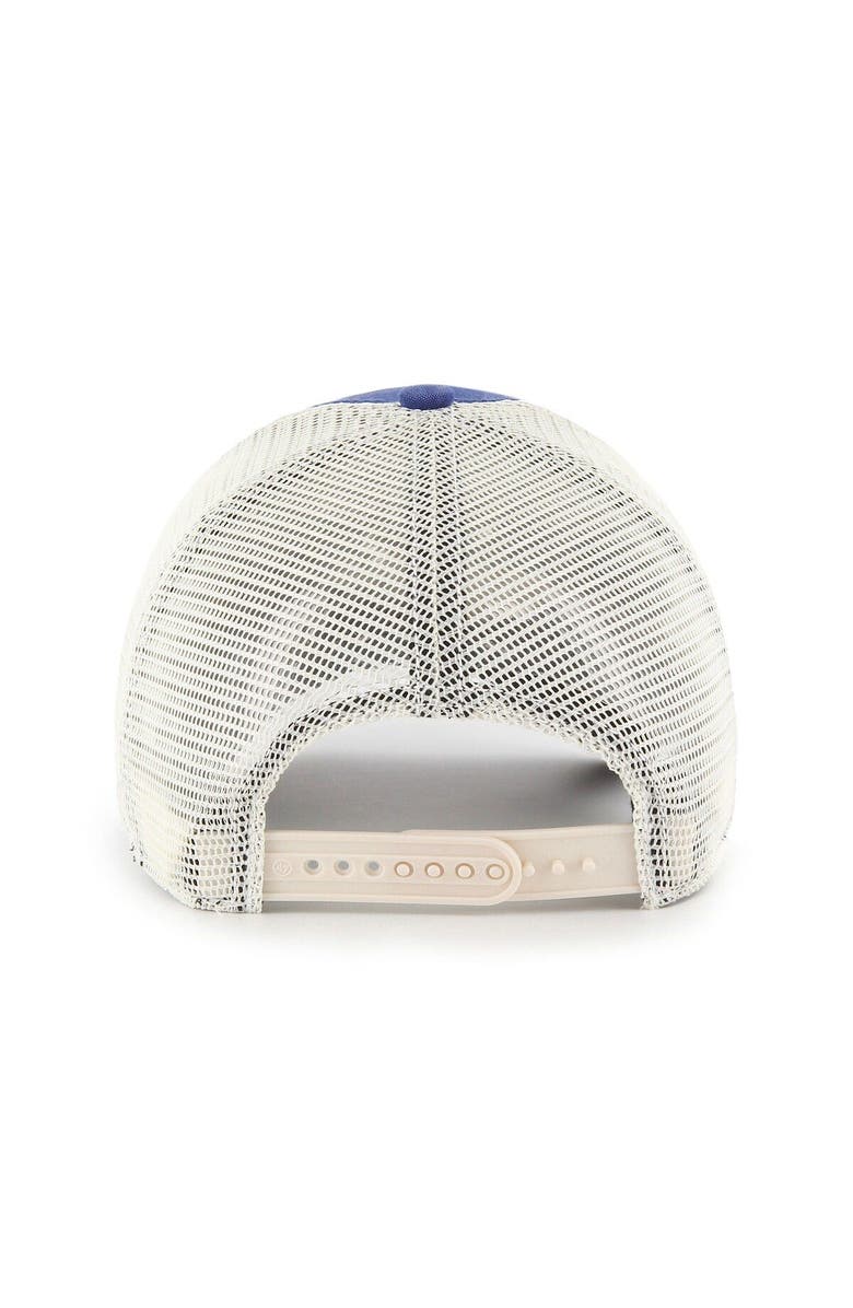 '47 Men's '47 Royal/White New York Giants Interlude MVP Trucker Snapback Hat, Alternate, color, 