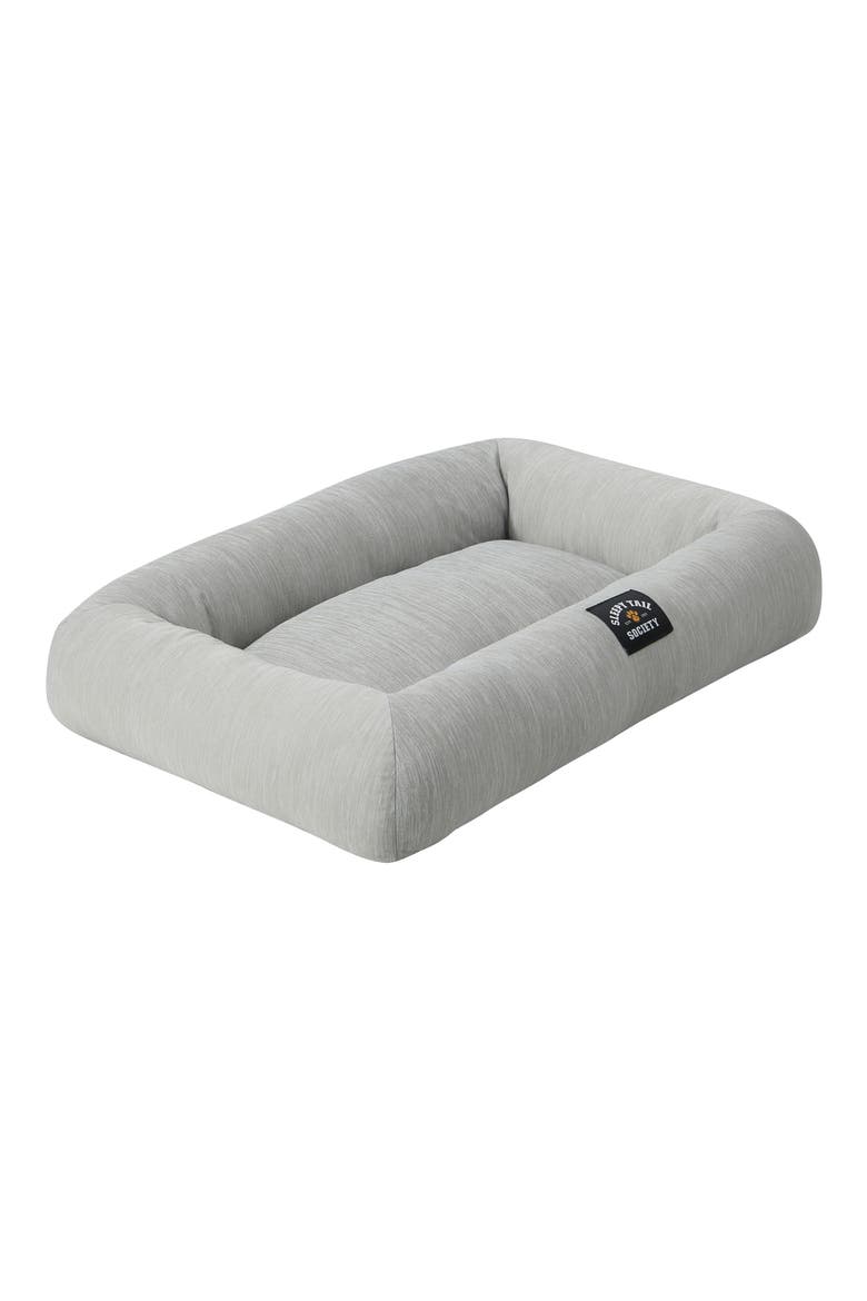 Sleepy Tail Society 16-Inch Cooling Pet Bed, Main, color, GREY