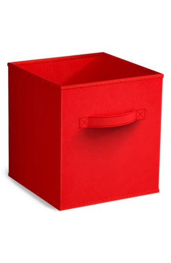 Sorbus Collapsible Storage Cube In Red