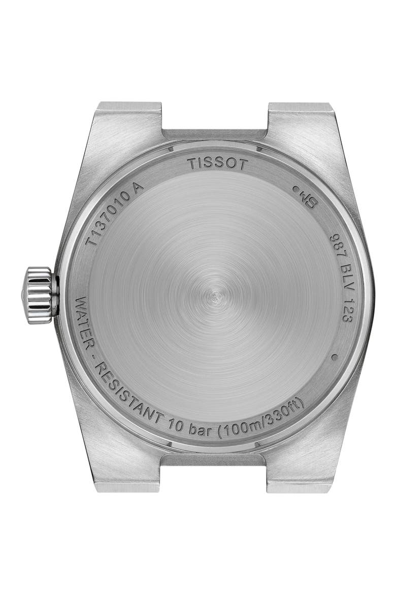 PRX Stainless Steel Bracelet Watch, 25mm, Alternate, color, WHITE MOTHER OF PEARL