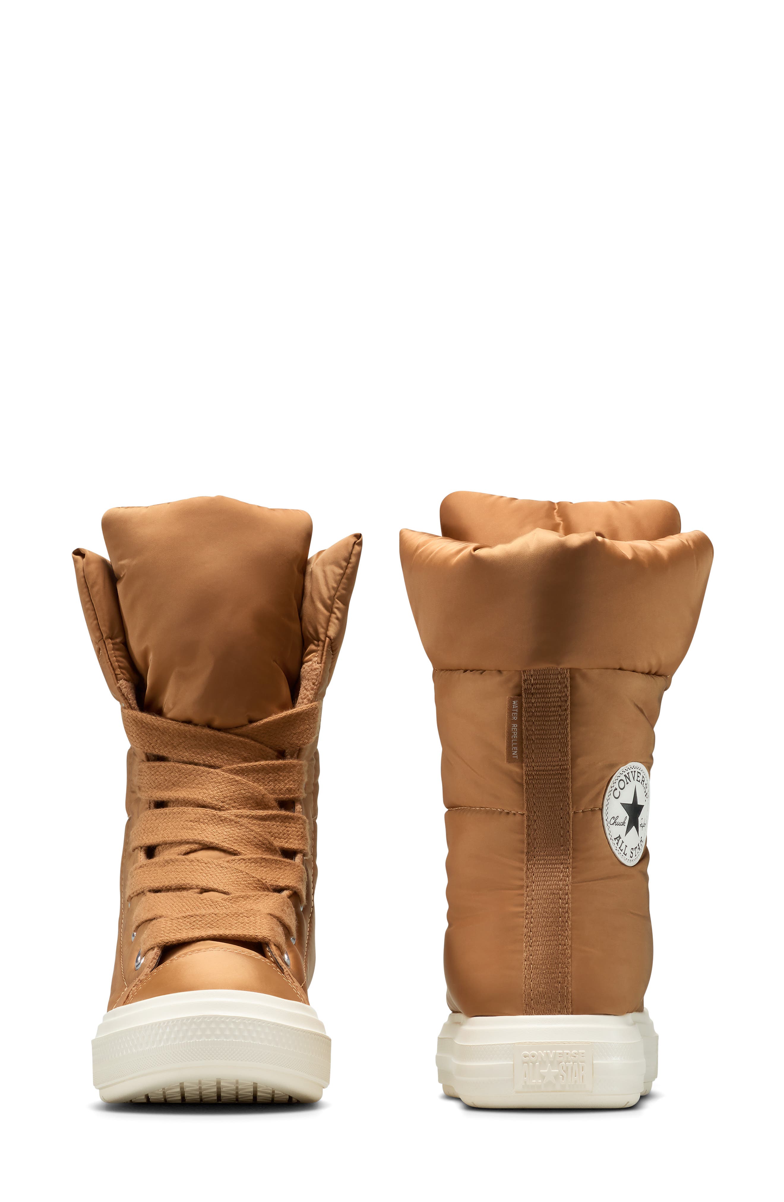 Converse Gender Inclusive Chuck Taylor All Star Elements Water Repellent Puffer Boot, Alternate, color, Incensed/ Egret/ Black