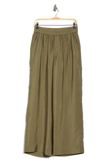 T Tahari Wide Leg Pants In Green