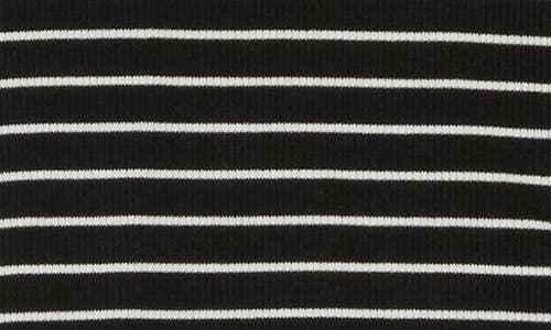 Sanctuary Stripe Button-up T-shirt In Blue