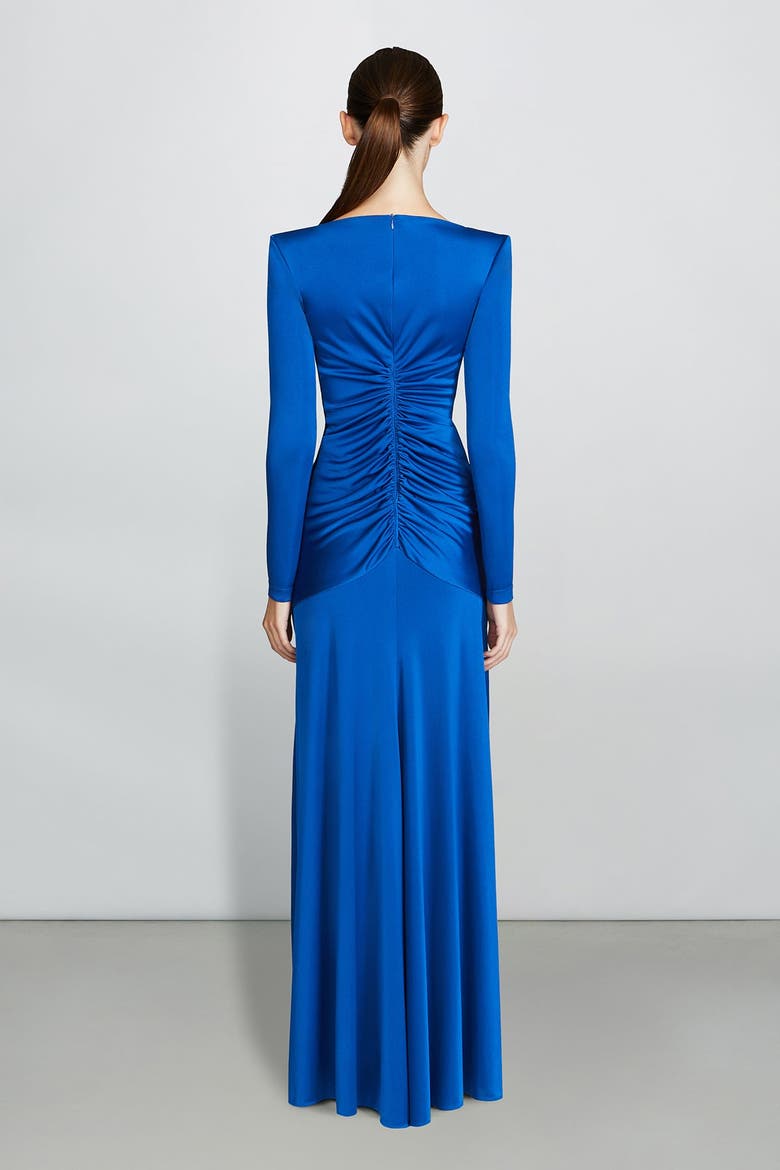 Thea Gown, Alternate, color, SAPPHIRE
