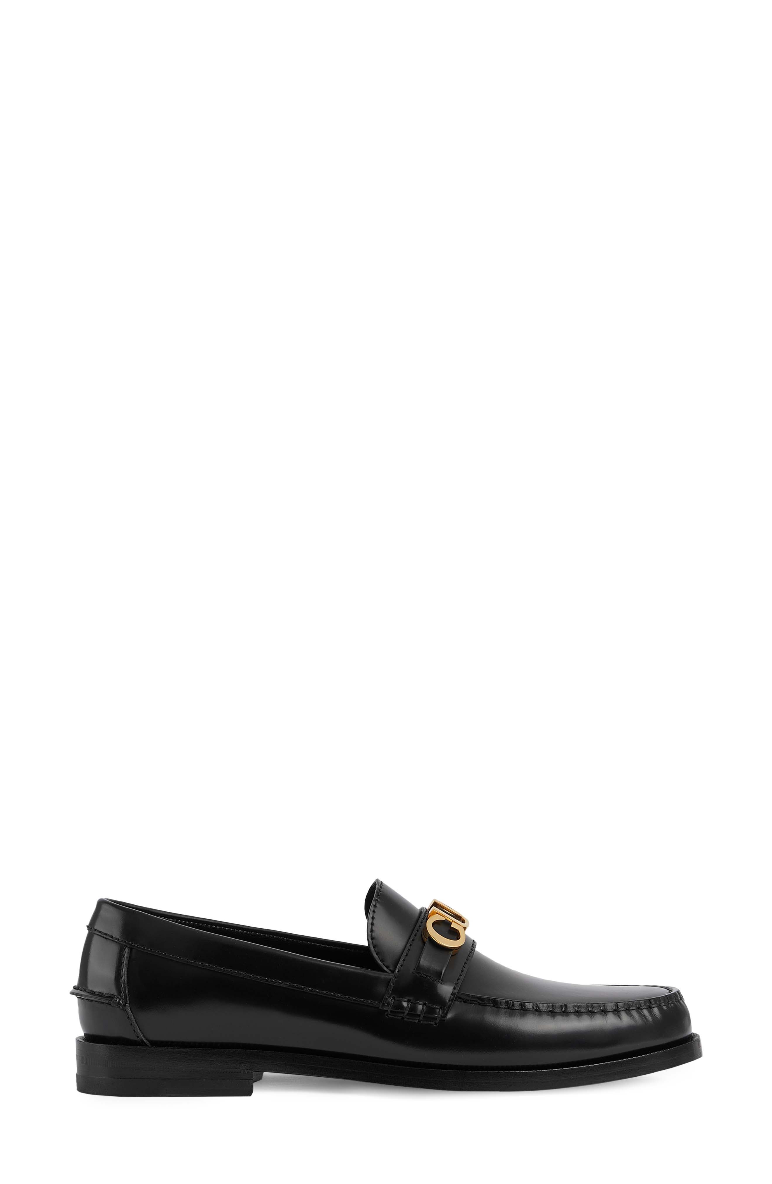 Gucci Cara Logo Loafer, Alternate, color, 